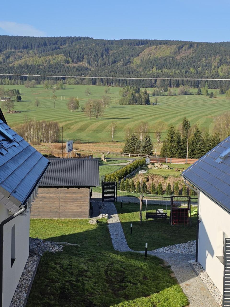 All Season Klimatyzowany Dom Przy Szlaku Z Prywatnym Tarasem I Widokiem Na Gory Orlickie - Sudety Sauna&Jacuzzi, Skalne Miasto Lasowka ภายนอก รูปภาพ